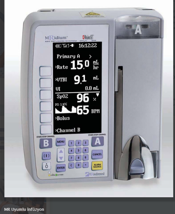 Iradimed MRidium MRI 3860+ Infüzyon pompası
