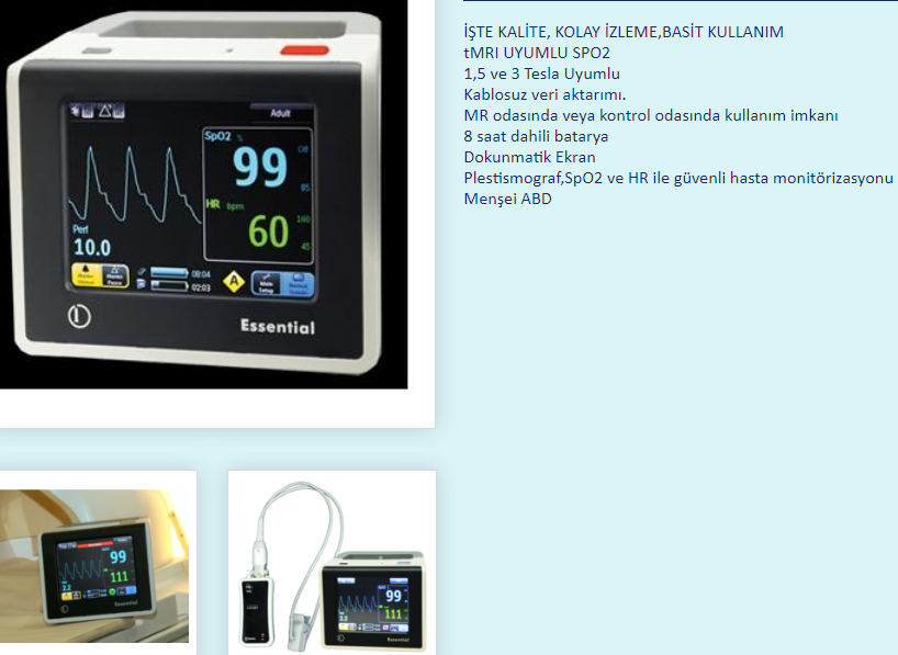 Essential MR Uyumlu SpO2